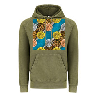 Vintage Olive american football medal with leopard Vintage Hoodie - BundleAndBundleShop