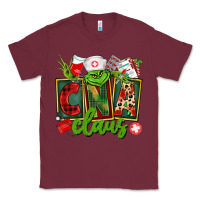 Burgundy cna  certified nursing assistant claus Classic Tee - CowGirlArtShop
