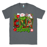 Charcoal Heather cna  certified nursing assistant claus Classic Tee - CowGirlArtShop