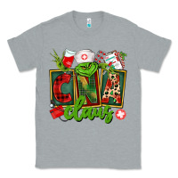 Heather Grey cna  certified nursing assistant claus Classic Tee - CowGirlArtShop