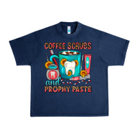 Navy Coffee Scrubs And Prophy Paste Dentist Coffee Urban Heavy Tee - FaDigitalArtStudio