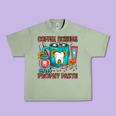 Coffee Scrubs And Prophy Paste Dentist Coffee Urban Heavy Tee Designed By Fadigitalartstudio