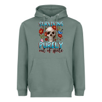Sage surviving purely out of spite Heavyweight Hoodie - JahusDesignShop