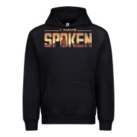 Black i have spoken Urban Hoodie - baoMotion