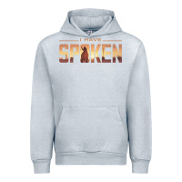 Heather Grey i have spoken Urban Hoodie - baoMotion