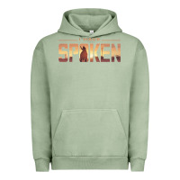 Pigment Oil Green i have spoken Urban Hoodie - baoMotion