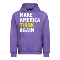 Tulip Make America Think Again Funny Elections President Politics Urban Hoodie - baoMotion