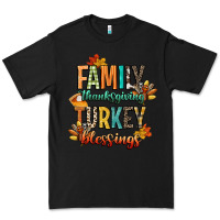 Black family thanksgiving turkey blessing Premium Tee - CowGirlArtShop