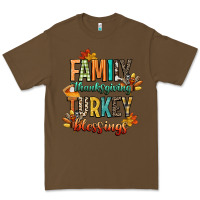 Cacao family thanksgiving turkey blessing Premium Tee - CowGirlArtShop