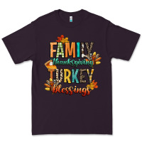 Plum family thanksgiving turkey blessing Premium Tee - CowGirlArtShop