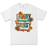 White family thanksgiving turkey blessing Premium Tee - CowGirlArtShop