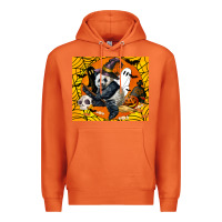 Carrot panda halloween Premium Hoodie - LillyAllenDesigns