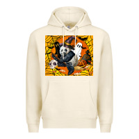 Tofu panda halloween Premium Hoodie - LillyAllenDesigns