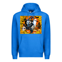 True Royal panda halloween Premium Hoodie - LillyAllenDesigns