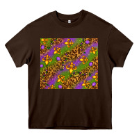 Chocolate Brown Mardi Gras tumbler Heavy Core Tee - HowdyJamesFarm