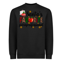 Black santa's favorite  paraprofesyonal Heavyweight Sweatshirt - AdoDesignShop