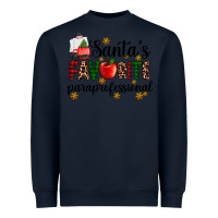 Navy santa's favorite  paraprofesyonal Heavyweight Sweatshirt - AdoDesignShop