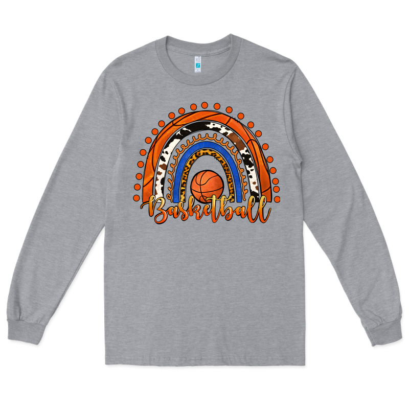 Basketball Rainbow Long Sleeve Tee by RanaPortraitStore | Teevron