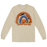 Mushroom Basketball Rainbow Long Sleeve Tee - RanaPortraitStore