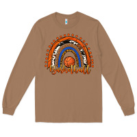 Toasted Coconut Basketball Rainbow Long Sleeve Tee - RanaPortraitStore