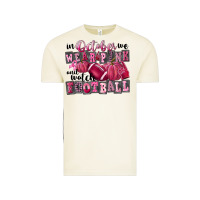 Vintage Arctic in october we wear pink and watch football Vintage Tee - FaDigitalArtStudio