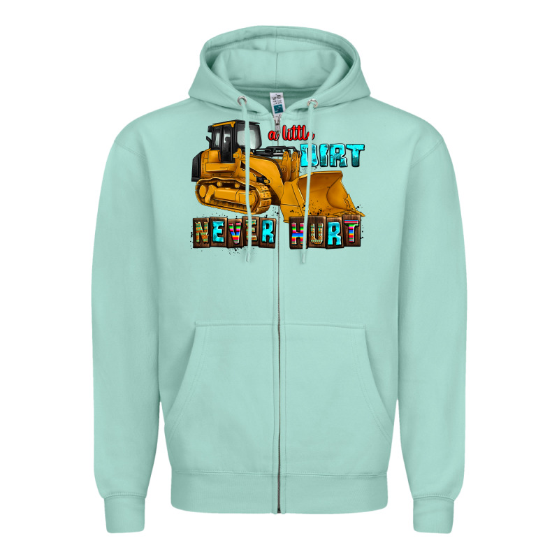 A Little Dirt Never Hurt Zipper Hoodie by AdoDesignShop | Teevron