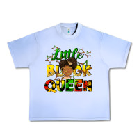 Grape Ice Little black queen Urban Heavy Tee - FaDigitalArtStudio