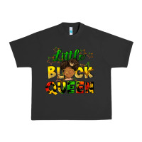 Pigment Black Little black queen Urban Heavy Tee - FaDigitalArtStudio