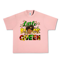 Salmon Little black queen Urban Heavy Tee - FaDigitalArtStudio