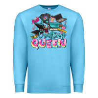 Ocean Blue crafting queen Premium Sweatshirt - JahusDesignShop