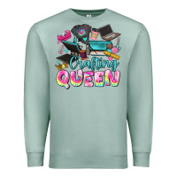 Seafoam crafting queen Premium Sweatshirt - JahusDesignShop