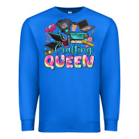 True Royal crafting queen Premium Sweatshirt - JahusDesignShop