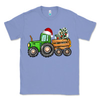 Colony Blue christmas tractor Classic Tee - CowGirlArtShop