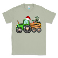 Matcha christmas tractor Classic Tee - CowGirlArtShop