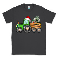 Smoke christmas tractor Classic Tee - CowGirlArtShop
