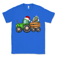 True Royal christmas tractor Classic Tee - CowGirlArtShop