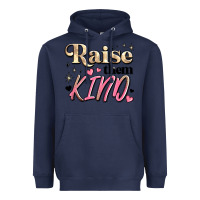 Navy raise them kind Heavyweight Hoodie - JahusDesignShop