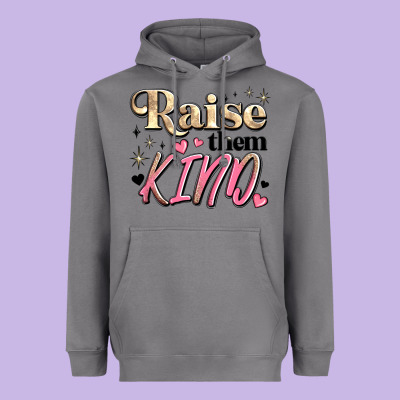 Raise Them Kind Heavyweight Hoodie Designed By Jahusdesignshop