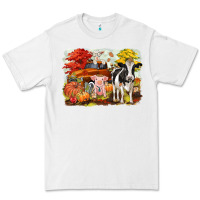 White fall farm animals Premium Tee - CowGirlArtShop