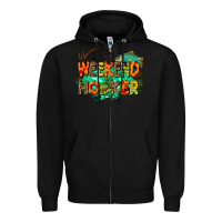Black weekend hooker Zipper Hoodie - AdoDesignShop