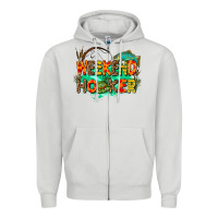 Dove Grey weekend hooker Zipper Hoodie - AdoDesignShop