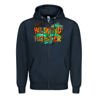 Navy weekend hooker Zipper Hoodie - AdoDesignShop