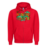 Red weekend hooker Zipper Hoodie - AdoDesignShop