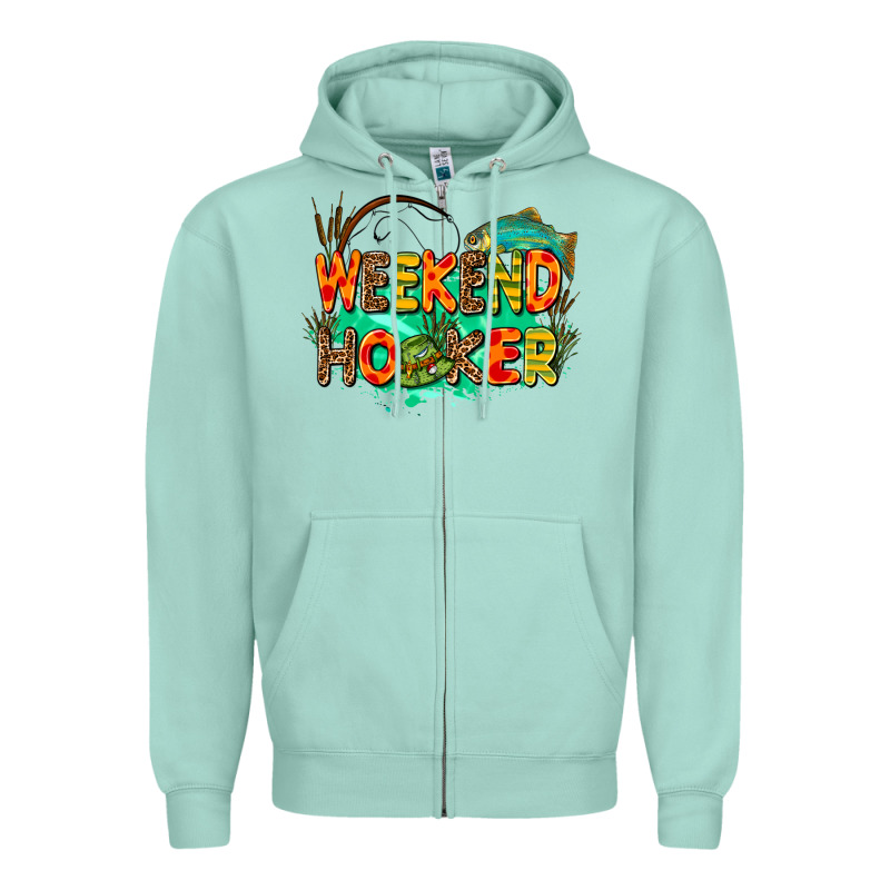 Weekend Hooker Zipper Hoodie by AdoDesignShop | Teevron