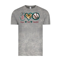 Cloud Rock Peace Love Baseball Vintage Tee - Jasminsmagicworld
