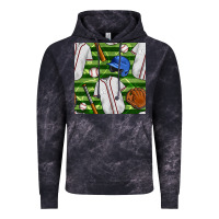 Baseball Uniform And Field Seamless Pattern Vintage Hoodie | Teevron
