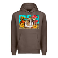 Coffee Guinea Pig Kid's Premium Hoodie - LillyAllenDesigns