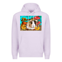 Lilac Guinea Pig Kid's Premium Hoodie - LillyAllenDesigns