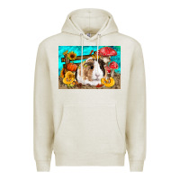 Oatmeal Heather Guinea Pig Kid's Premium Hoodie - LillyAllenDesigns