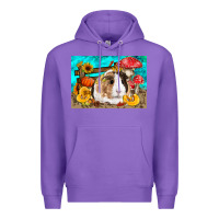 Purple Guinea Pig Kid's Premium Hoodie - LillyAllenDesigns